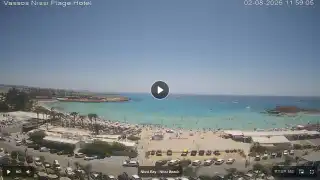 Thumbnail August 2, 2026 09:00 Ayia Napa Cyprus - Nissi Beach Panorama