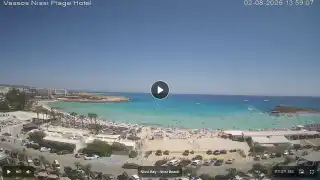 Thumbnail August 2, 2026 11:00 Ayia Napa Cyprus - Nissi Beach Panorama