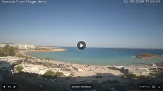 Thumbnail August 2, 2026 15:00 Ayia Napa Cyprus - Nissi Beach Panorama