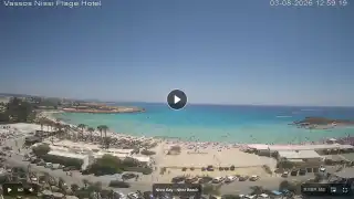 Thumbnail August 3, 2026 10:00 Ayia Napa Cyprus - Nissi Beach Panorama