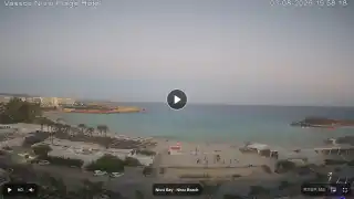Thumbnail August 3, 2026 17:00 Ayia Napa Cyprus - Nissi Beach Panorama