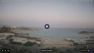 Thumbnail August 4, 2026 17:00 Ayia Napa Cyprus - Nissi Beach Panorama