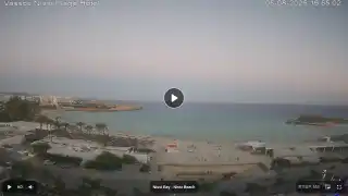 Thumbnail August 5, 2026 17:00 Ayia Napa Cyprus - Nissi Beach Panorama