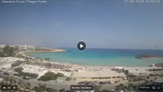 Thumbnail August 7, 2026 13:00 Ayia Napa Cyprus - Nissi Beach Panorama