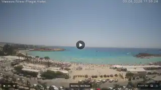 Thumbnail August 9, 2026 09:00 Ayia Napa Cyprus - Nissi Beach Panorama