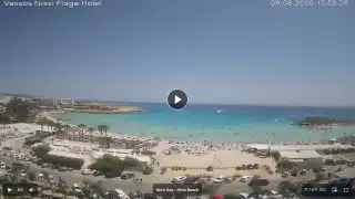 Thumbnail August 9, 2026 11:00 Ayia Napa Cyprus - Nissi Beach Panorama