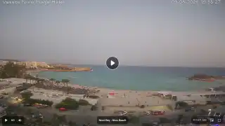 Thumbnail August 9, 2026 17:00 Ayia Napa Cyprus - Nissi Beach Panorama