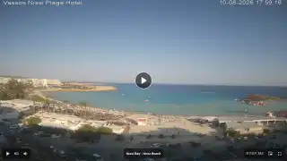 Thumbnail August 10, 2026 15:00 Ayia Napa Cyprus - Nissi Beach Panorama
