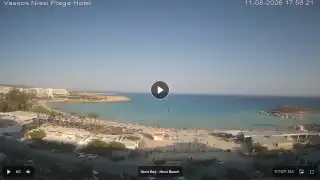 Thumbnail August 11, 2026 15:00 Ayia Napa Cyprus - Nissi Beach Panorama