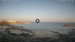 Thumbnail August 11, 2026 16:00 Ayia Napa Cyprus - Nissi Beach Panorama