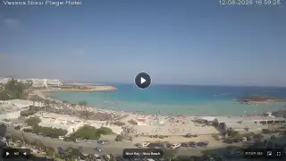 Thumbnail August 12, 2026 14:00 Ayia Napa Cyprus - Nissi Beach Panorama