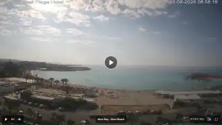 Thumbnail August 13, 2026 06:00 Ayia Napa Cyprus - Nissi Beach Panorama
