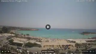 Thumbnail August 13, 2026 09:00 Ayia Napa Cyprus - Nissi Beach Panorama