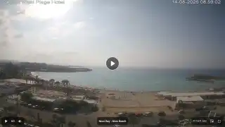 Thumbnail August 14, 2026 06:00 Ayia Napa Cyprus - Nissi Beach Panorama