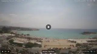 Thumbnail August 14, 2026 08:00 Ayia Napa Cyprus - Nissi Beach Panorama