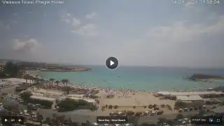 Thumbnail August 14, 2026 09:00 Ayia Napa Cyprus - Nissi Beach Panorama