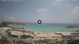 Thumbnail August 14, 2026 10:00 Ayia Napa Cyprus - Nissi Beach Panorama