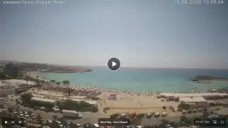 Thumbnail August 15, 2026 08:00 Ayia Napa Cyprus - Nissi Beach Panorama