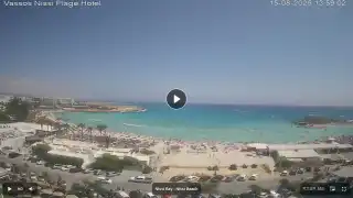 Thumbnail August 15, 2026 11:00 Ayia Napa Cyprus - Nissi Beach Panorama