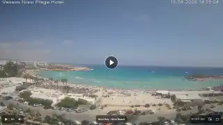 Thumbnail August 15, 2026 12:00 Ayia Napa Cyprus - Nissi Beach Panorama