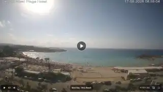 Thumbnail August 17, 2026 06:00 Ayia Napa Cyprus - Nissi Beach Panorama