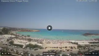 Thumbnail August 18, 2026 10:00 Ayia Napa Cyprus - Nissi Beach Panorama