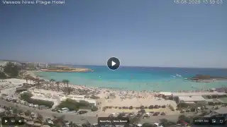 Thumbnail August 18, 2026 11:00 Ayia Napa Cyprus - Nissi Beach Panorama