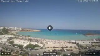 Thumbnail August 18, 2026 13:00 Ayia Napa Cyprus - Nissi Beach Panorama