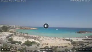 Thumbnail August 19, 2026 12:00 Ayia Napa Cyprus - Nissi Beach Panorama