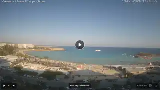 Thumbnail August 19, 2026 15:00 Ayia Napa Cyprus - Nissi Beach Panorama