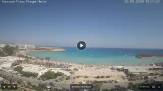 Thumbnail August 20, 2026 13:00 Ayia Napa Cyprus - Nissi Beach Panorama