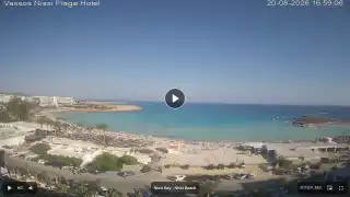 Thumbnail August 20, 2026 14:00 Ayia Napa Cyprus - Nissi Beach Panorama