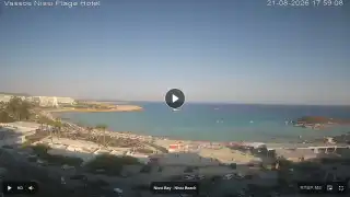 Thumbnail August 21, 2026 15:00 Ayia Napa Cyprus - Nissi Beach Panorama