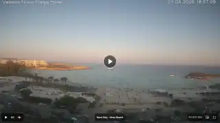 Thumbnail August 21, 2026 16:00 Ayia Napa Cyprus - Nissi Beach Panorama