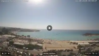 Thumbnail August 22, 2026 07:00 Ayia Napa Cyprus - Nissi Beach Panorama