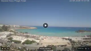 Thumbnail August 22, 2026 13:00 Ayia Napa Cyprus - Nissi Beach Panorama