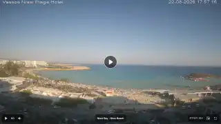 Thumbnail August 22, 2026 15:00 Ayia Napa Cyprus - Nissi Beach Panorama