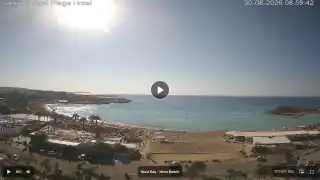 Thumbnail August 30, 2026 06:00 Ayia Napa Cyprus - Nissi Beach Panorama