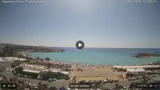Thumbnail August 30, 2026 08:00 Ayia Napa Cyprus - Nissi Beach Panorama