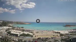 Thumbnail August 30, 2026 10:00 Ayia Napa Cyprus - Nissi Beach Panorama