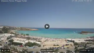 Thumbnail August 31, 2026 11:00 Ayia Napa Cyprus - Nissi Beach Panorama