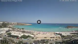 Thumbnail August 31, 2026 12:00 Ayia Napa Cyprus - Nissi Beach Panorama