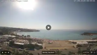 Thumbnail September 1, 2026 06:00 Ayia Napa Cyprus - Nissi Beach Panorama