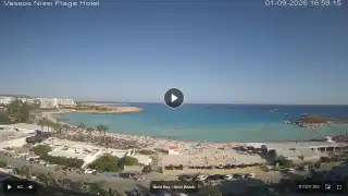 Thumbnail September 1, 2026 14:00 Ayia Napa Cyprus - Nissi Beach Panorama