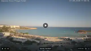 Thumbnail September 1, 2026 15:00 Ayia Napa Cyprus - Nissi Beach Panorama