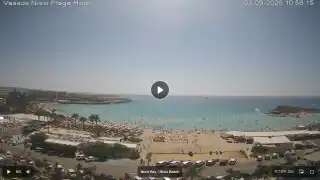 Thumbnail September 2, 2026 08:00 Ayia Napa Cyprus - Nissi Beach Panorama