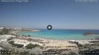 Thumbnail September 3, 2026 12:00 Ayia Napa Cyprus - Nissi Beach Panorama
