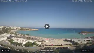 Thumbnail September 3, 2026 14:00 Ayia Napa Cyprus - Nissi Beach Panorama