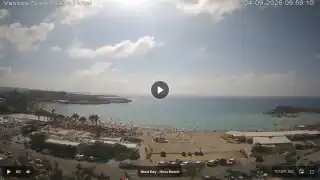 Thumbnail September 4, 2026 07:00 Ayia Napa Cyprus - Nissi Beach Panorama
