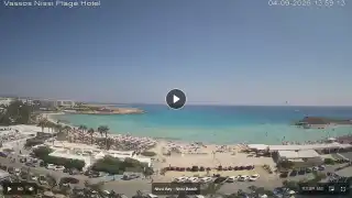 Thumbnail September 4, 2026 11:00 Ayia Napa Cyprus - Nissi Beach Panorama
